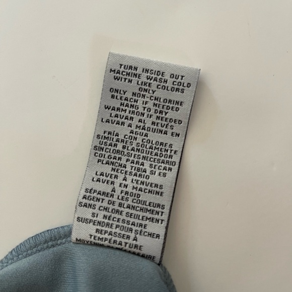 One 5 One Powder Blue Dress Short Size Large - Picture 7 of 8